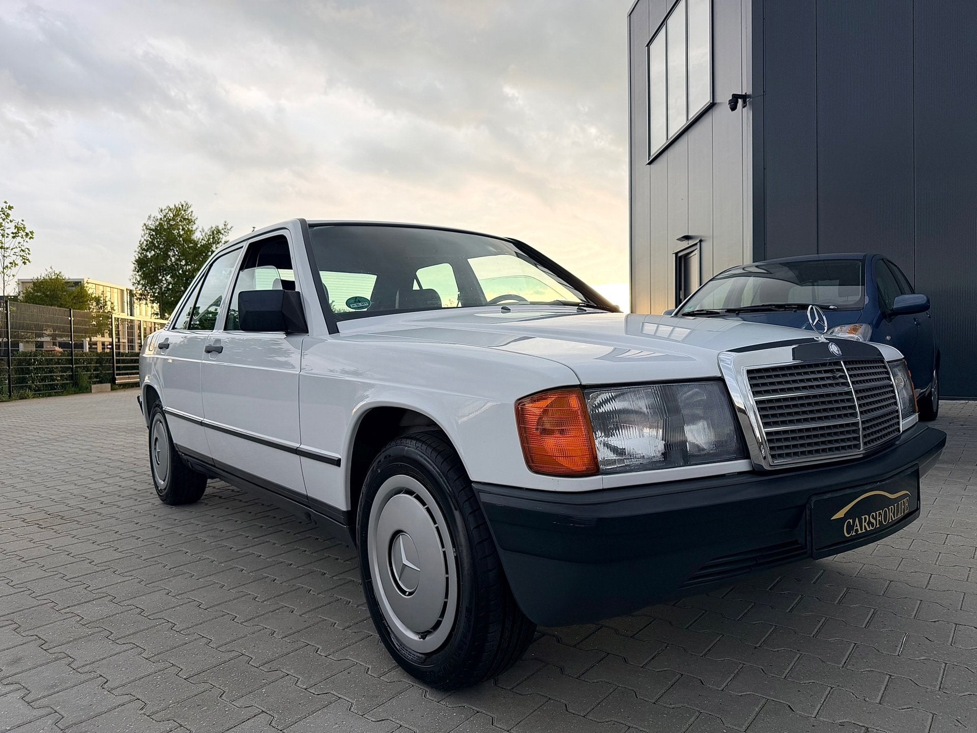 Mercedes-Benz 190-serie 1.8 E ( Automaat ) 1e Eigenaar, Auto's, Automaat, Stof, Gebruikt, Wit