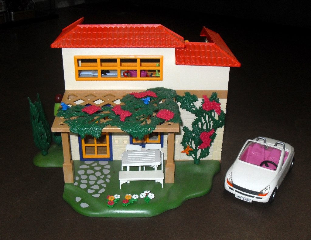 Playmobil vakantiehuis 4857 Met Extra's, Gebouw, Complete set, Zo goed als nieuw, Family fun
