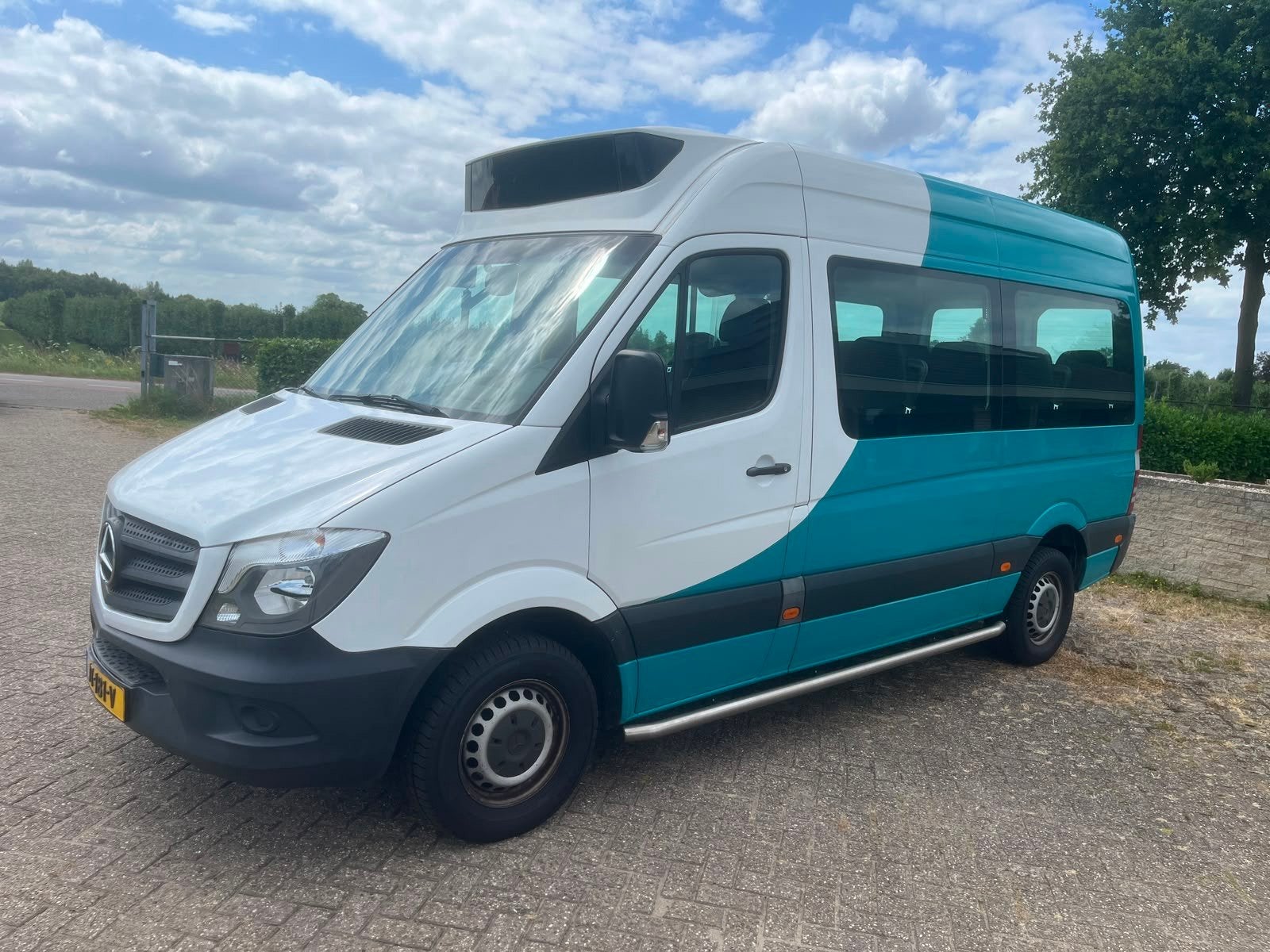 Mercedes-Benz Sprinter 313 2.2 BlueTEC 366 9-PERS BJ. 2016, Auto's, Automaat, Achterwielaandrijving, Gebruikt, Bedrijf