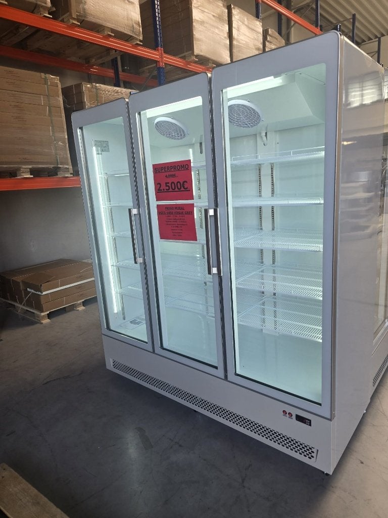 Nieuwe Professionele 3-deurs Koelkast, Zonder vriesvak, 200 liter of meer, 60 cm of meer, Nieuw