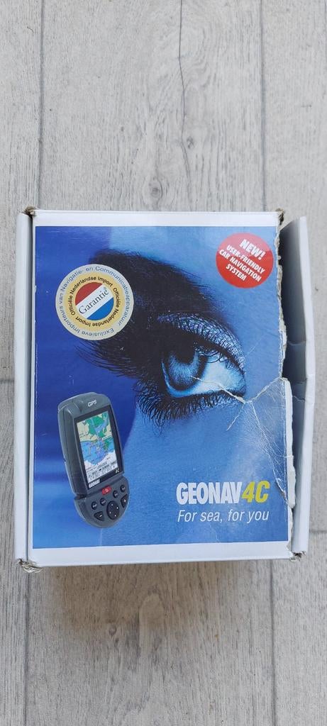 Geonav 4C Land & Sea gps kaartplotter, Watersport en Boten, Navigatiemiddelen en Scheepselektronica, Ophalen of Verzenden, Zo goed als nieuw