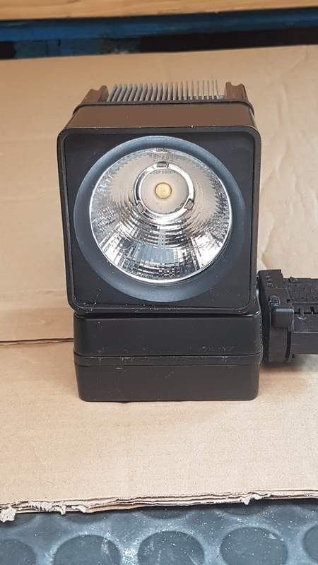 spot led 3 fase, Kunststof, Railspot, Ophalen of Verzenden, Zo goed als nieuw