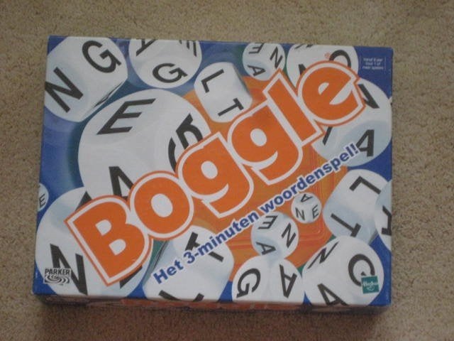 Boggle van Parker, Hasbro, Hobby en Vrije tijd, Ophalen of Verzenden, Zo goed als nieuw