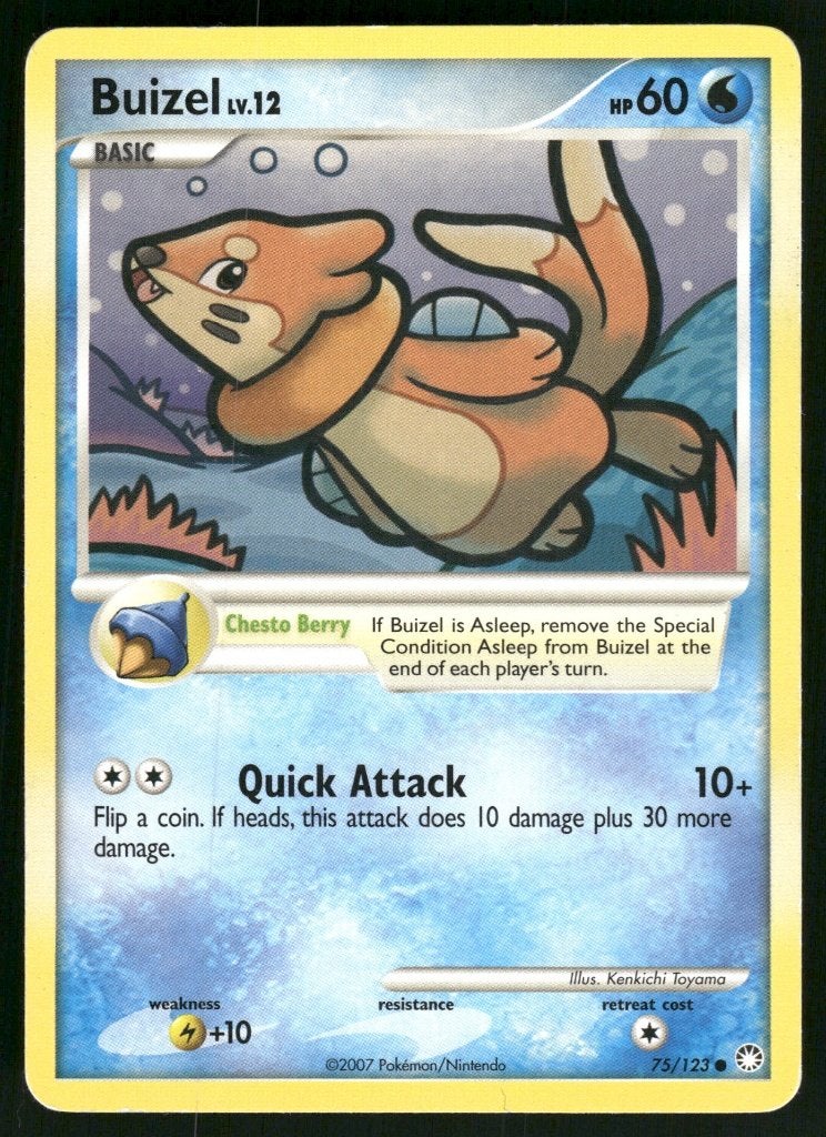 Buizel 75/123 - Mysterious Treasures (NM), Verzenden, Gebruikt