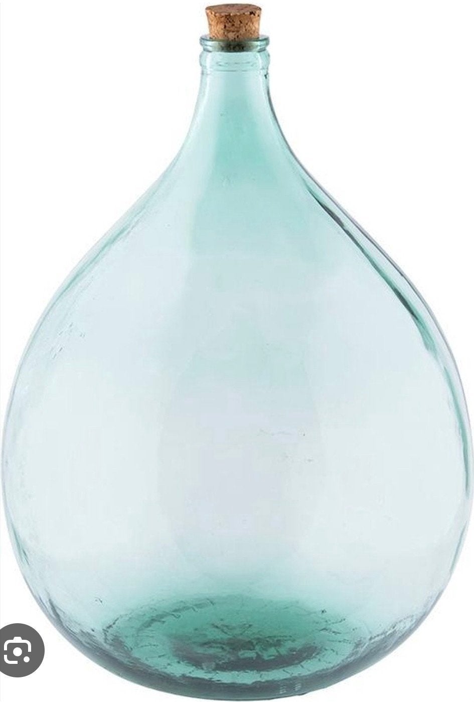 Glazen fles met kurk 55L /ecosysteem/terrarium/gistingsfles, Ophalen, Nieuw, Overige kleuren, Glas
