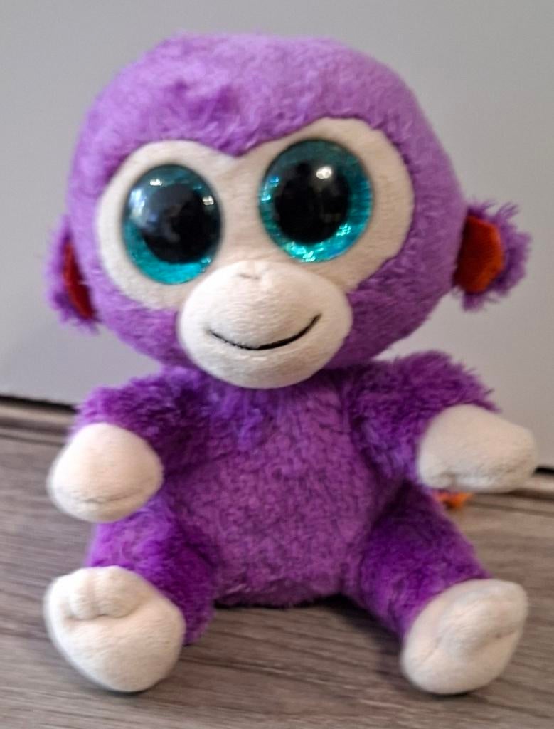 Ty beanie boo aap Grapes 16 cm, Ophalen of Verzenden, Zo goed als nieuw, Overige typen
