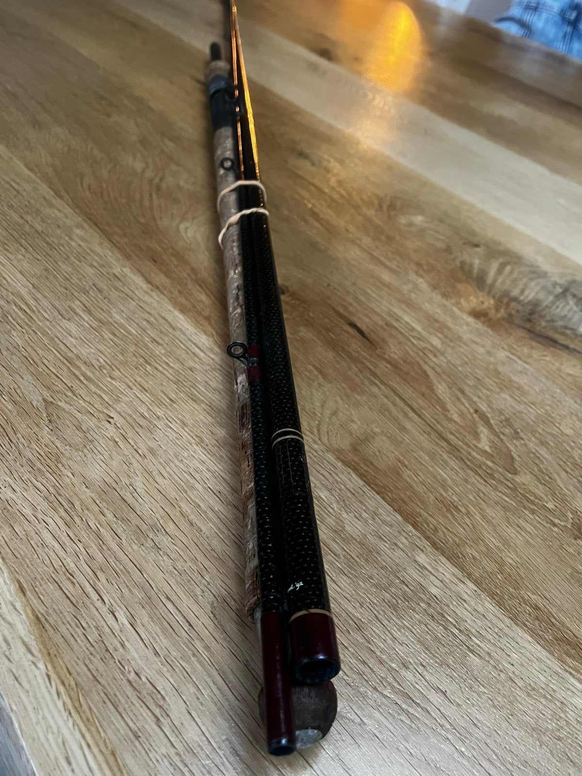 Handgemaakte Feeder Hengel Carbon Kevlar Medium, Ophalen, Gebruikt, Werphengel