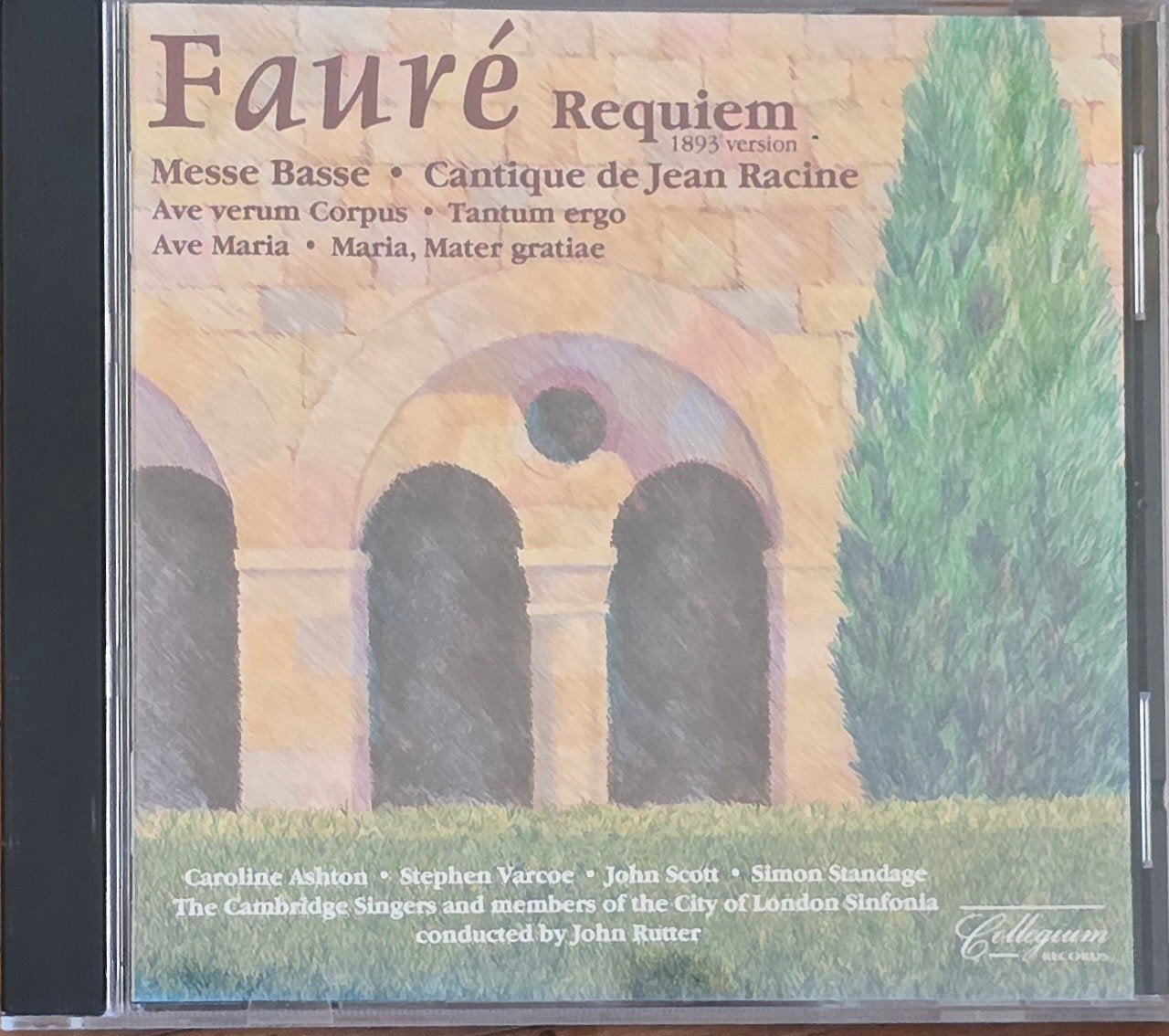 Fauré: Requiem en andere koormuziek - John Rutter, Overige componisten, Inclusief doosje, Requiem, Ophalen of Verzenden