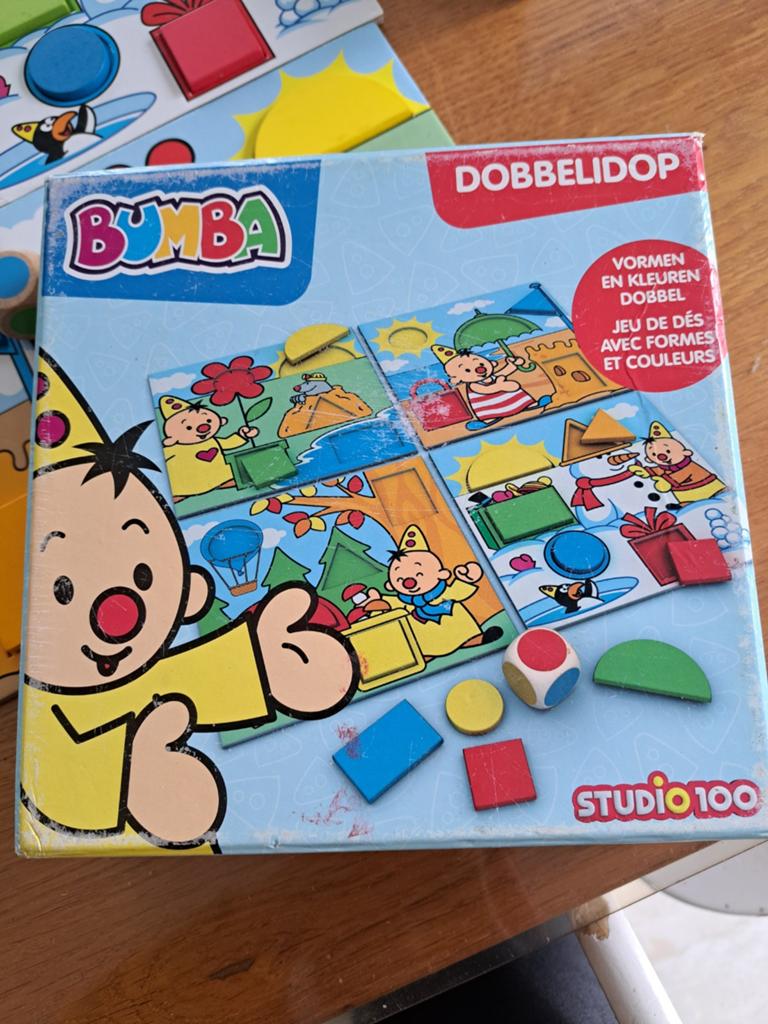 Bumba Dobbelidop Vormen en Kleuren Spel - Studio 100, Ophalen of Verzenden, Gebruikt, Jongen of Meisje