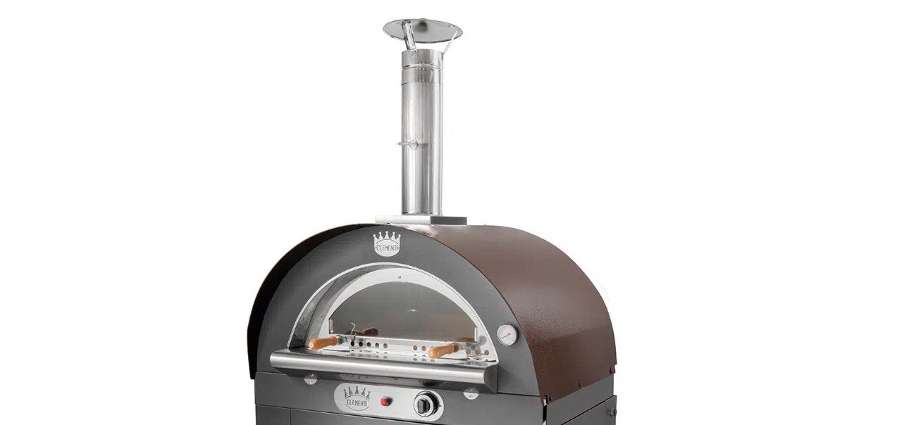 Clementi mondo  Pizzaoven  Hybride Brons (hout/gas), Ophalen of Verzenden