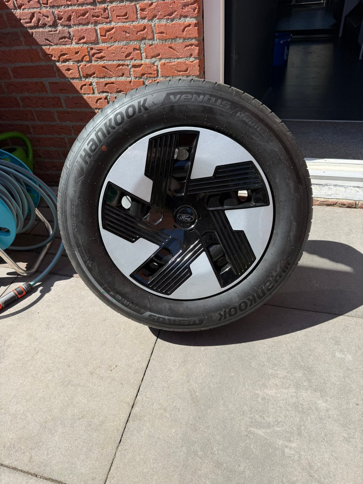 Stalen velgen met banden amper gebruikt, Ophalen, Bestelwagen, 16 inch, Banden en Velgen