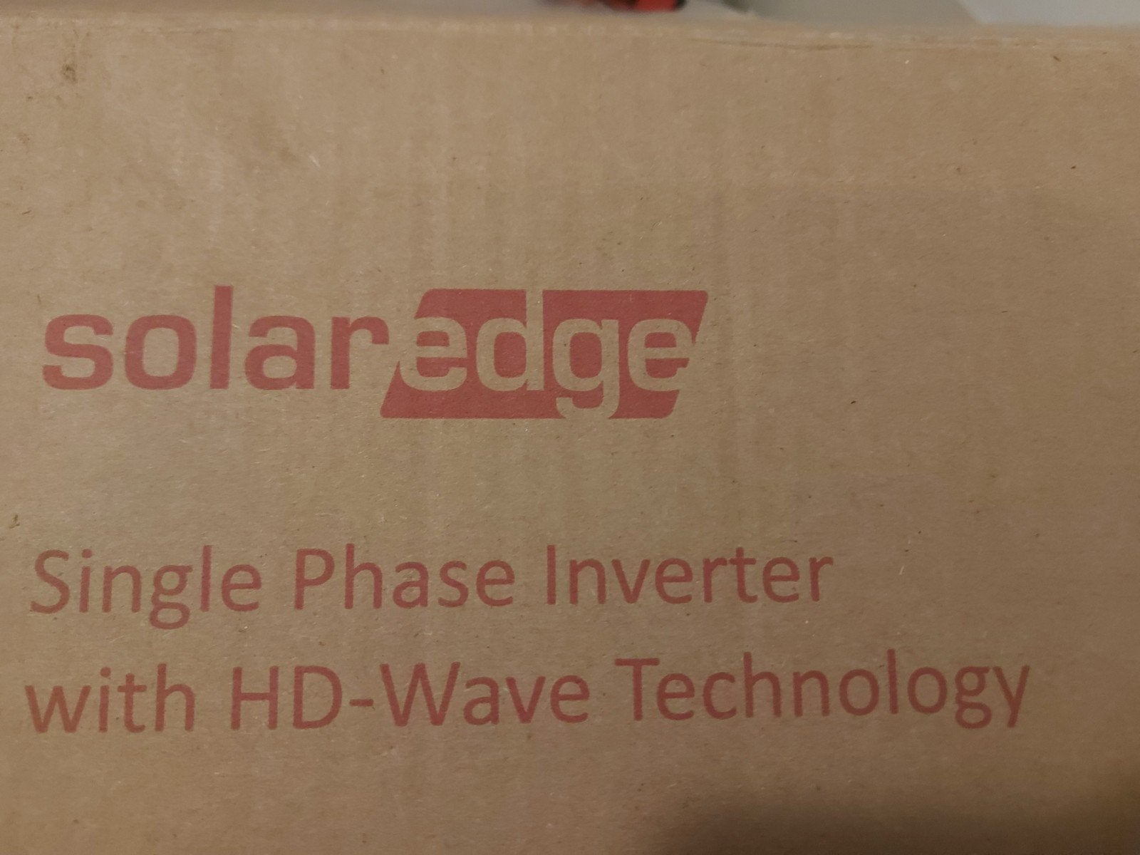 Omvormer Solar Edge SE5000H  1 fase, Ophalen, Zo goed als nieuw, Overige typen