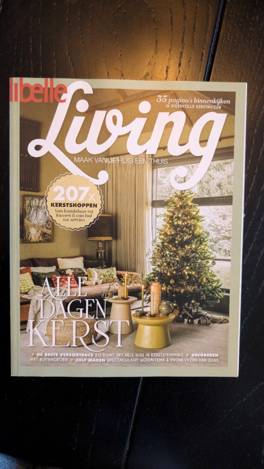Libelle Living Kerstmagazine - Maak van je huis een thuis, Boeken, Tijdschriften en Kranten, Ophalen of Verzenden, Zo goed als nieuw