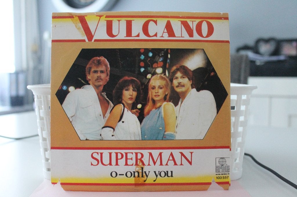 7" Single Vulcano - Superman / O-Only You, Cd's en Dvd's, Gebruikt, 7 inch, Ophalen of Verzenden, Pop