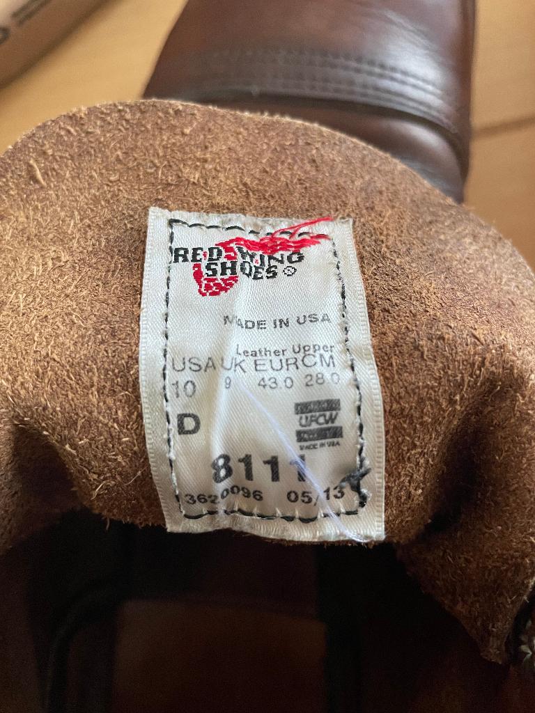 Red Wing - 8111 Iron Ranger (EU 43), Kleding | Heren, Red Wing, Bruin, Verzenden, Boots