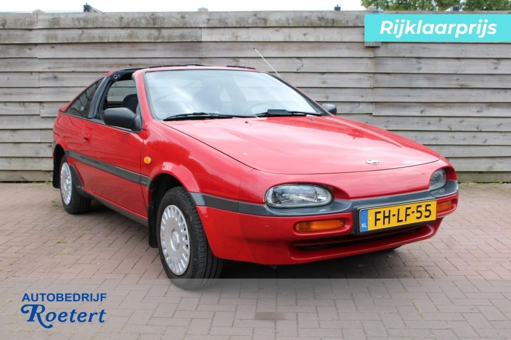 Nissan 100NX 1.6 90pk SLX Targa 3-drs Origineel NL, Auto's, Voorwielaandrijving, 4 cilinders, 4 stoelen, Origineel Nederlands