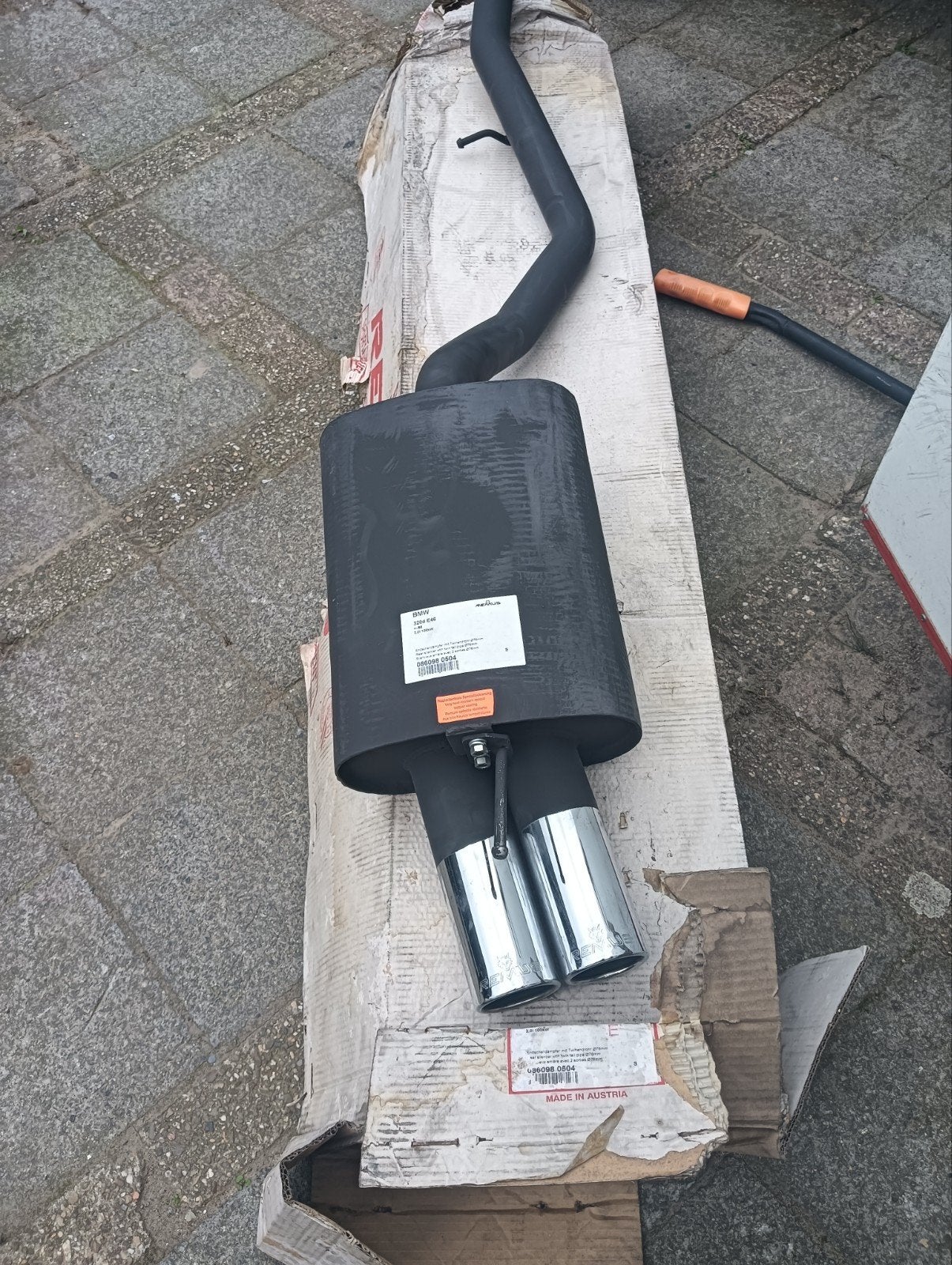 remus uitlaat, Ophalen, Nieuw, BMW