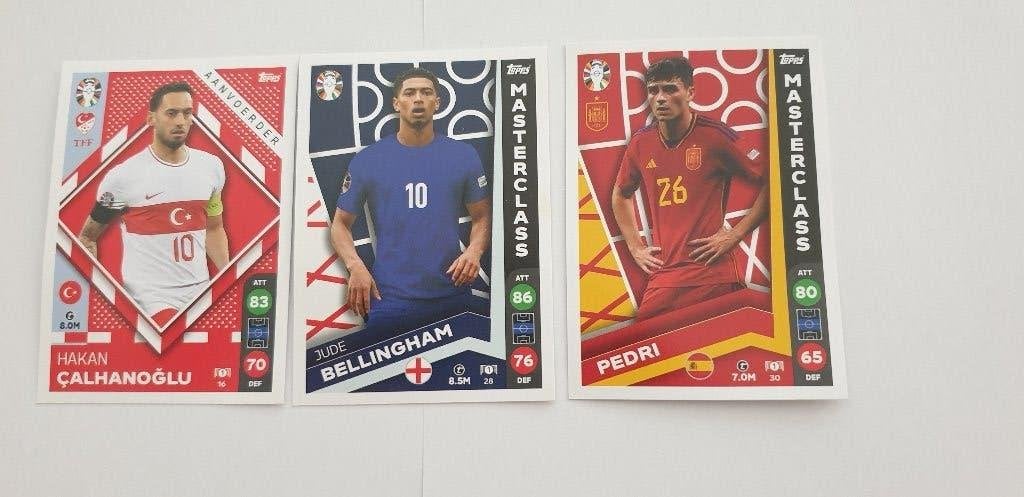 3293 lidl uefa euro 2024 ..Nr 65 - 70 - 76, Verzenden