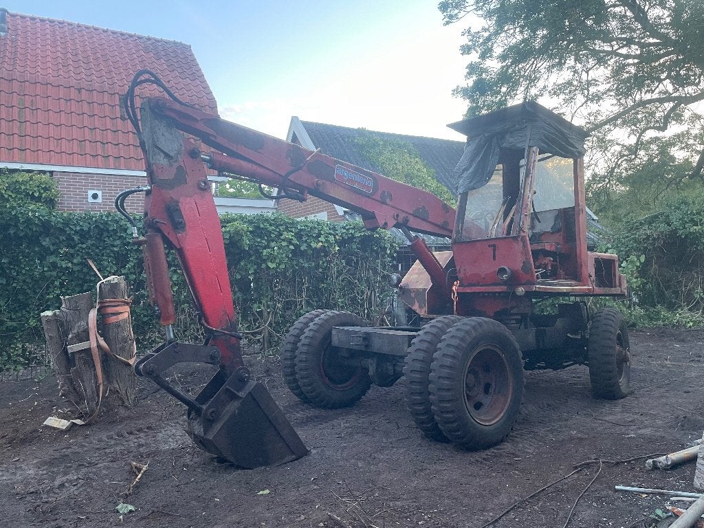 Argenterio Banden kraan, Ophalen, Grondbewerking