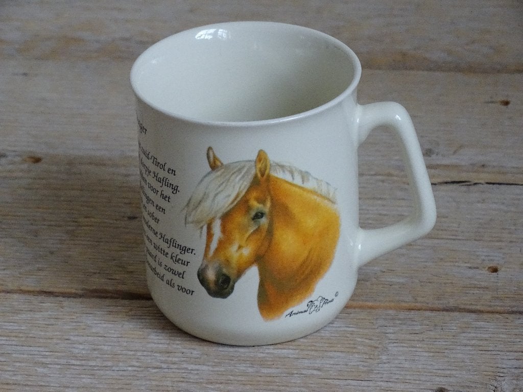 1x Mok, HAFLINGER, zo goed als nieuw, Ophalen of Verzenden, Zo goed als nieuw, Overige stijlen, Kop(pen) en/of Schotel(s)