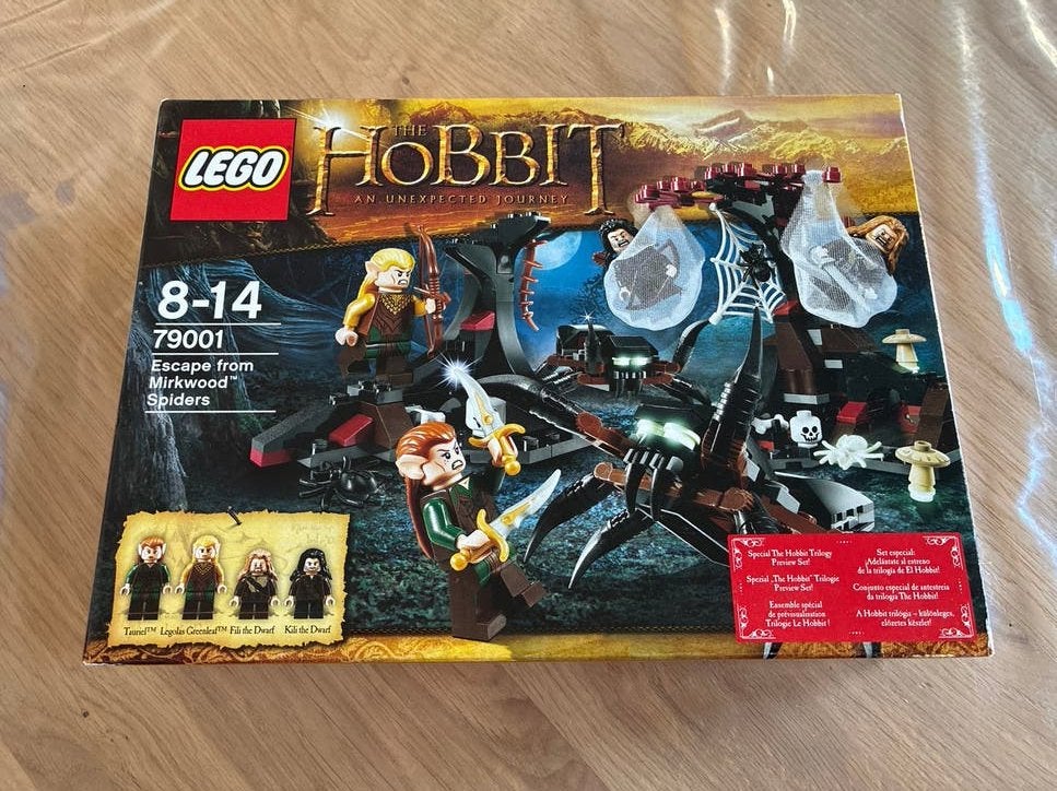 Lego The Hobbit 79001 Escape from Mirkwood Spiders, Lego, Nieuw, Ophalen of Verzenden, Compleet