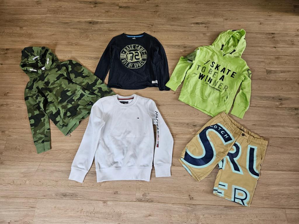 Jongenskleding maat 122/128, Trui of Vest, Ophalen of Verzenden, Jongen, Tommy Hilfiger