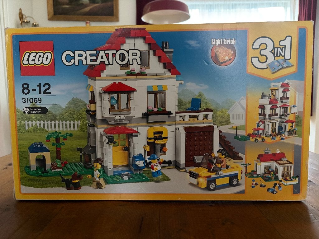 Lego 31069 Familie Villa 3 in 1, Lego, Ophalen of Verzenden, Zo goed als nieuw, Creator