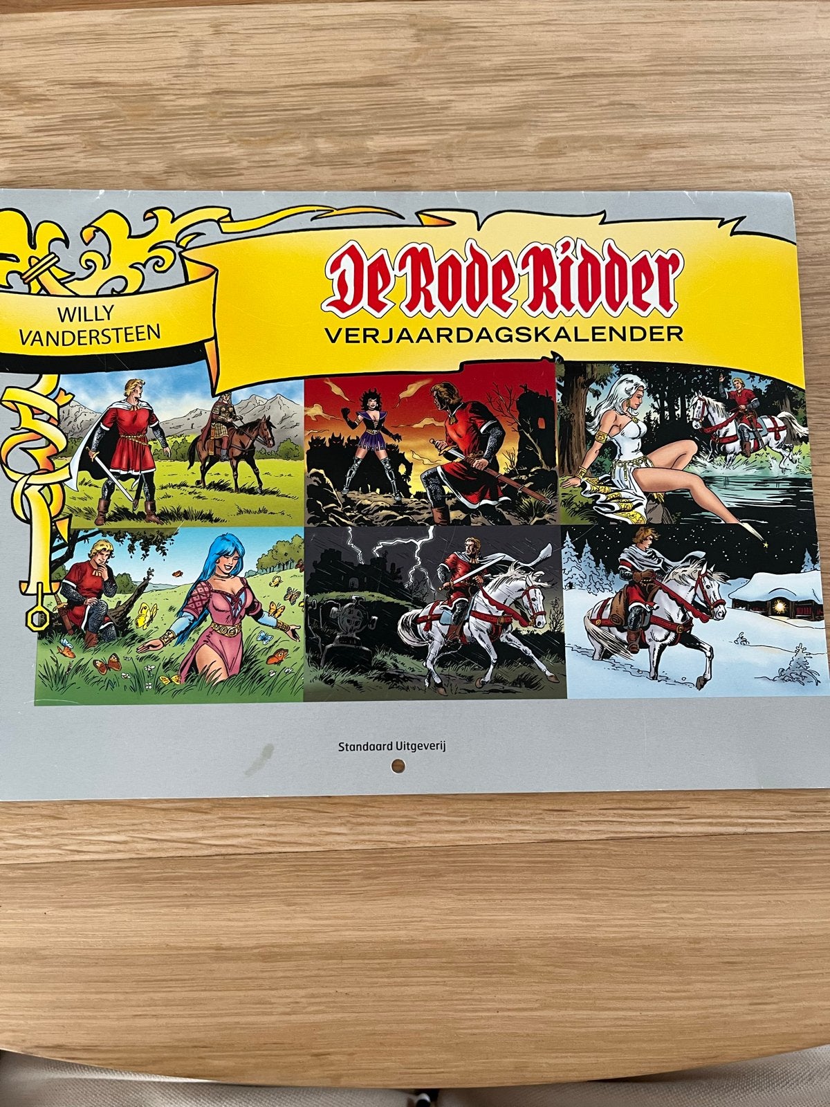 De Rode Ridder verjaardagskalender, Ophalen of Verzenden, Nieuw