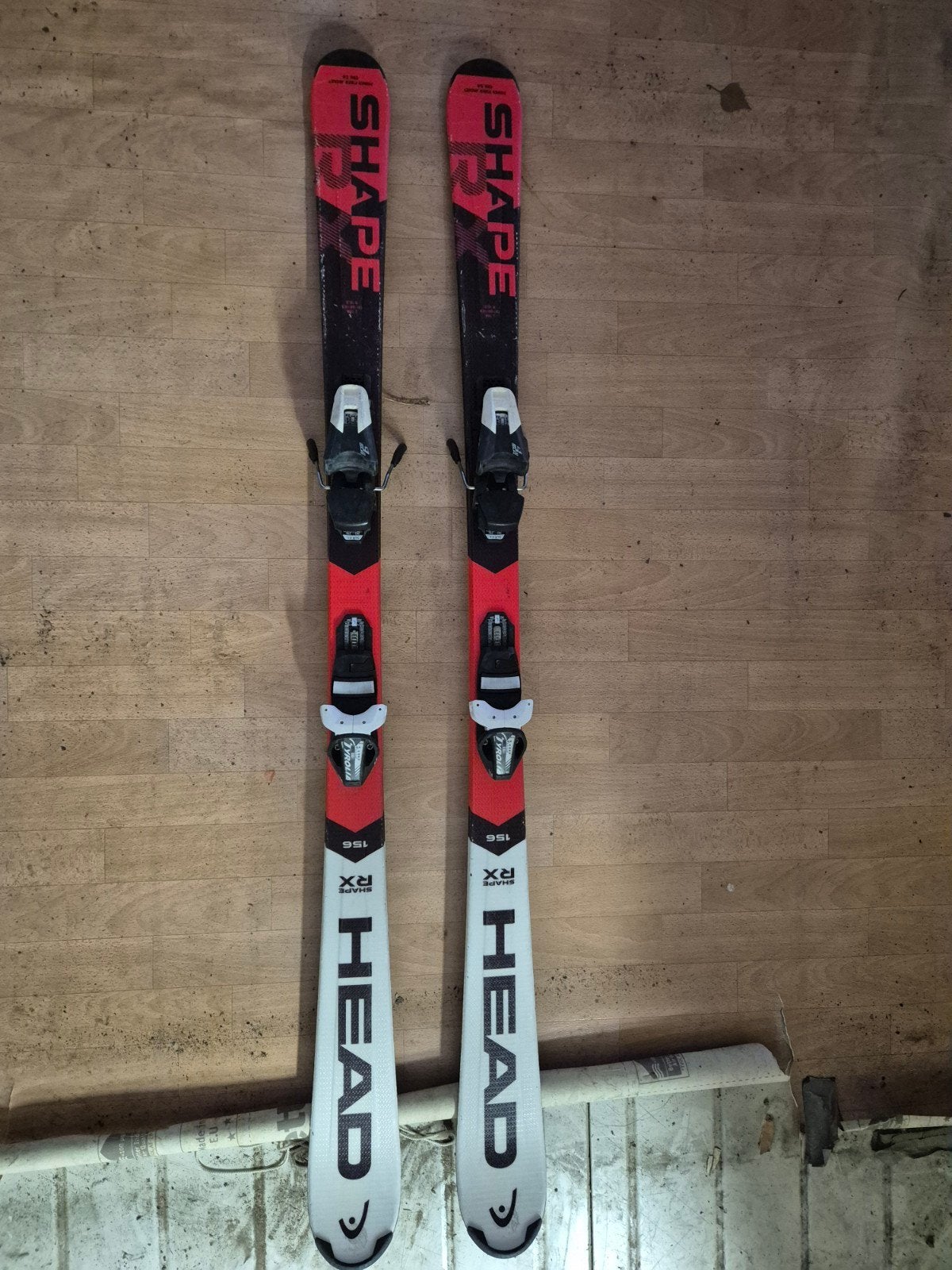 HEAD Shape RX All-Mountain Ski's – Lengte 156 cm (incl. Tyro, Ophalen, 140 tot 160 cm, Gebruikt, Head
