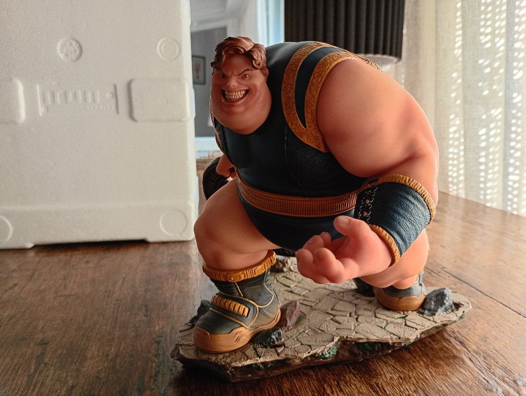 Iron Studios - X-Men - Blob art scale statue 1:10, Ophalen of Verzenden, Nieuw, Overige typen