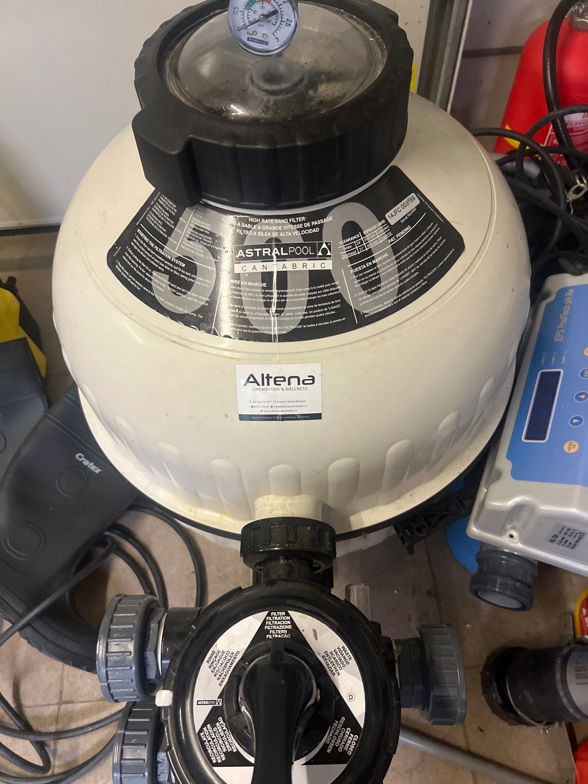 AstralPool Cantabric 500 zandfilter voor zwembad, Ophalen, Gebruikt, Filter