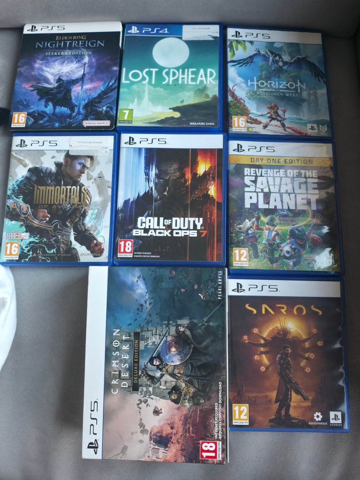 ps 4/5 games, Ophalen of Verzenden, Zo goed als nieuw