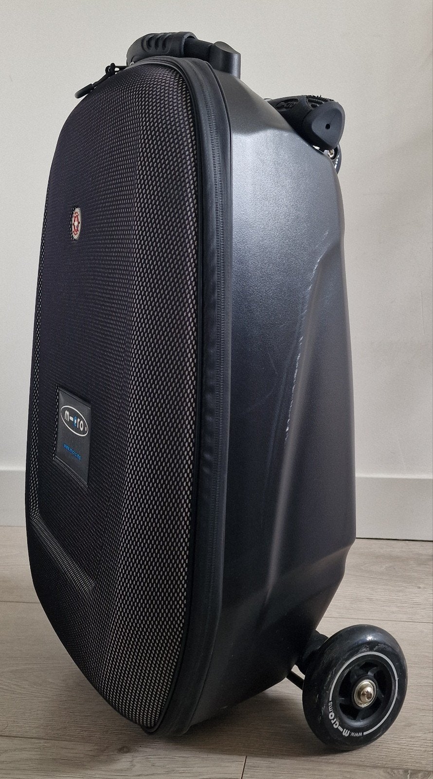 Stepkoffer. Combinatie bagagetrolley met step!, Ophalen, Hard kunststof
