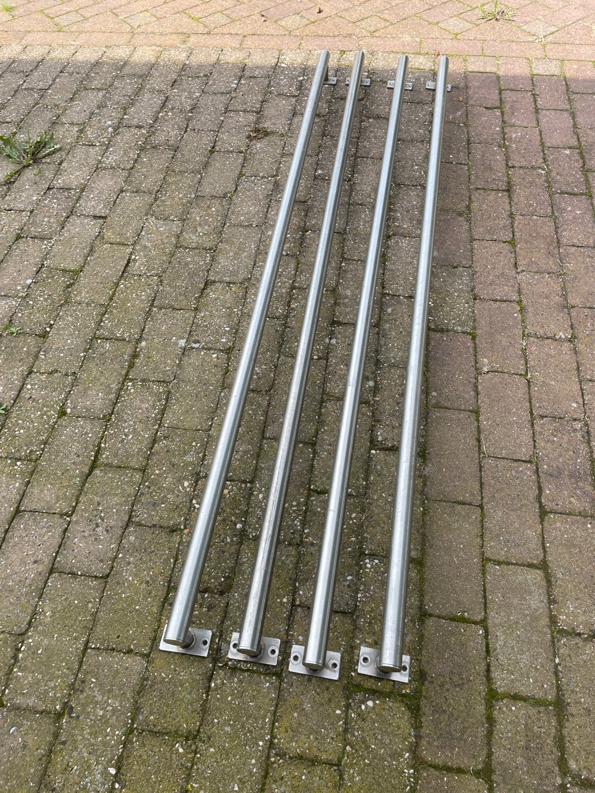 RVS Beugel 180 cm - Diameter 35mm - Multifunctioneel, Ophalen of Verzenden, Zo goed als nieuw, Overige metalen