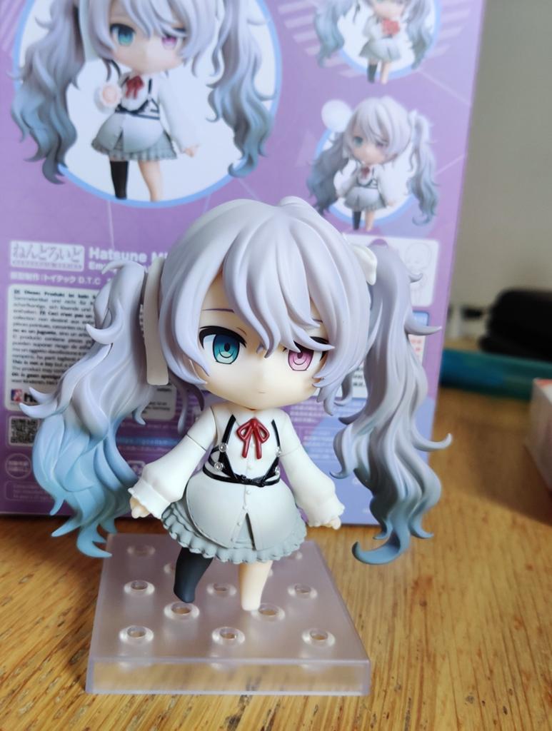 Vocaloid Hatsune Miku Empty Sekai nendoroid anime figure, Ophalen of Verzenden, Zo goed als nieuw