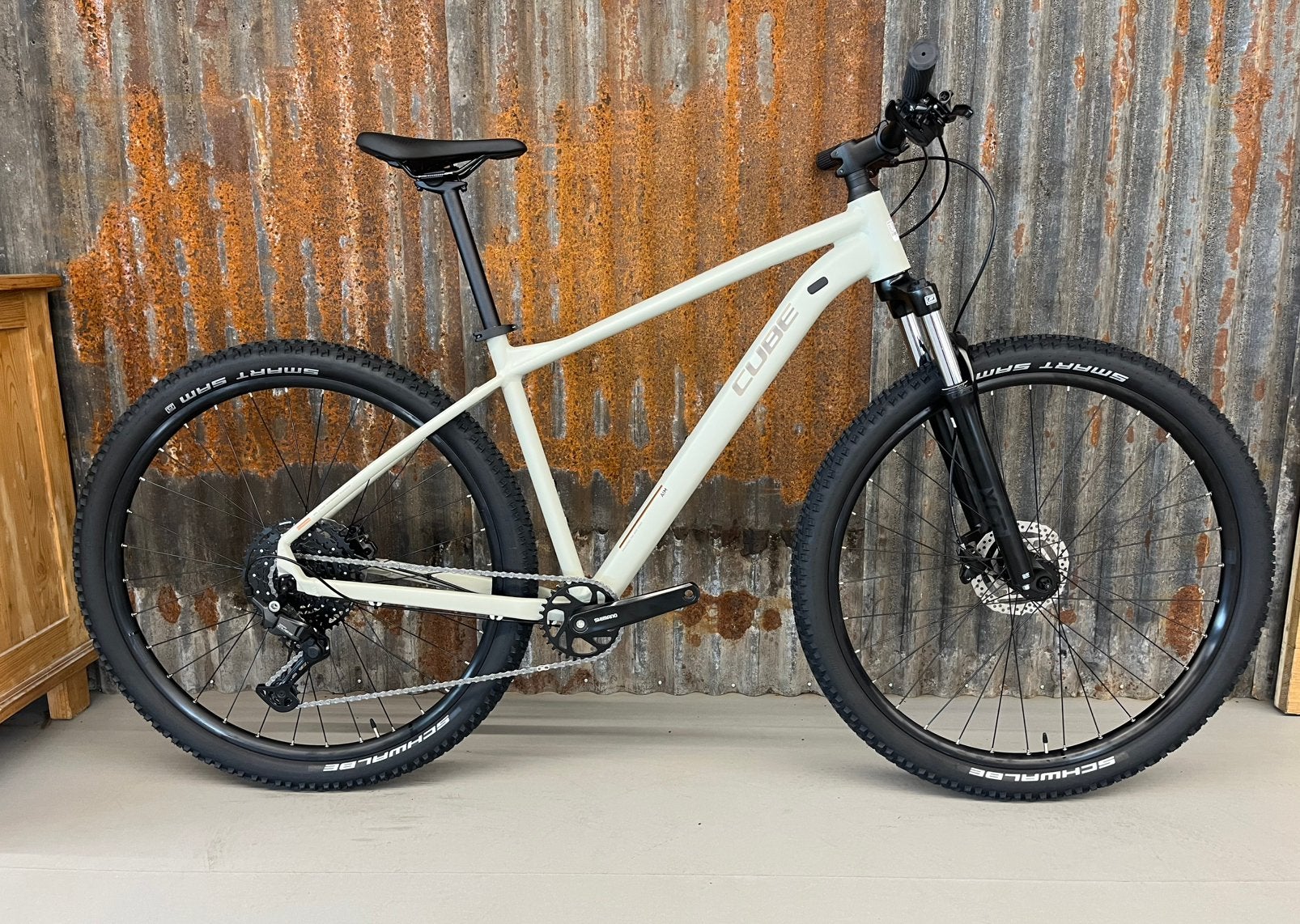 Cube Aim Pro Geige Titan L Frame ATB, Fietsen en Brommers, Fietsen | Mountainbikes en ATB, Hardtail, Nieuw, Schijfrem, 53 tot 57 cm