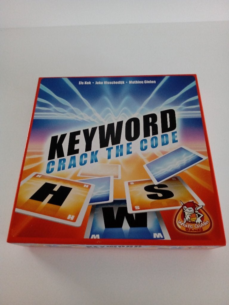 Het Spel : KEYWORD Crack The Code, Ophalen of Verzenden, Zo goed als nieuw, White Goblin Games