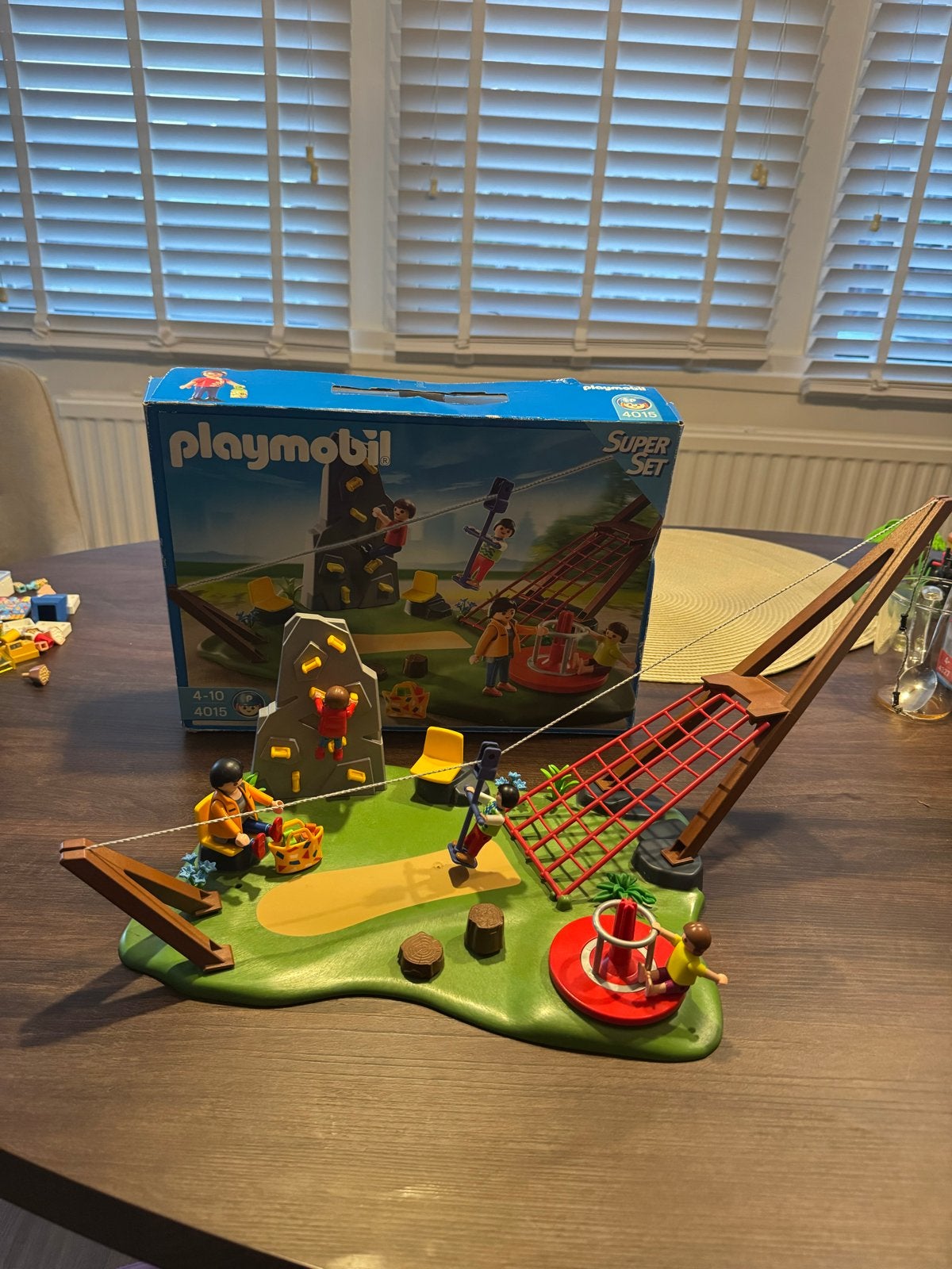 Playmobil Super Set Klimpark 4015, Complete set, Overige typen, Ophalen of Verzenden, Zo goed als nieuw