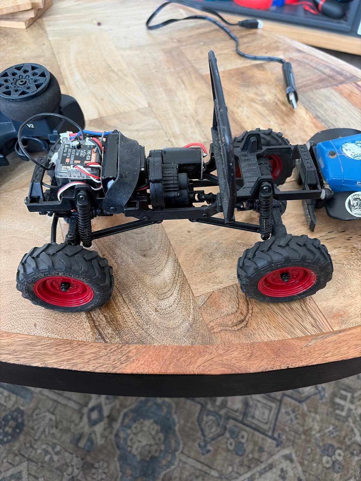 FMS Power Wagon RC Crawler 1:12 RTR, Hobby en Vrije tijd, Modelbouw | Radiografisch | Auto's, Elektro, Gebruikt, Verzenden, Auto offroad