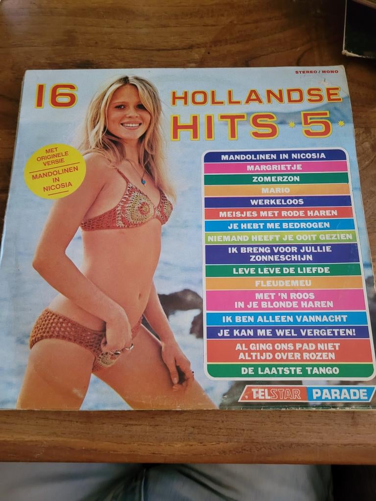 16 hollandse hits 5, Cd's en Dvd's, Vinyl | Nederlandstalig, Ophalen of Verzenden, Zo goed als nieuw, Overige formaten, Levenslied of Smartlap