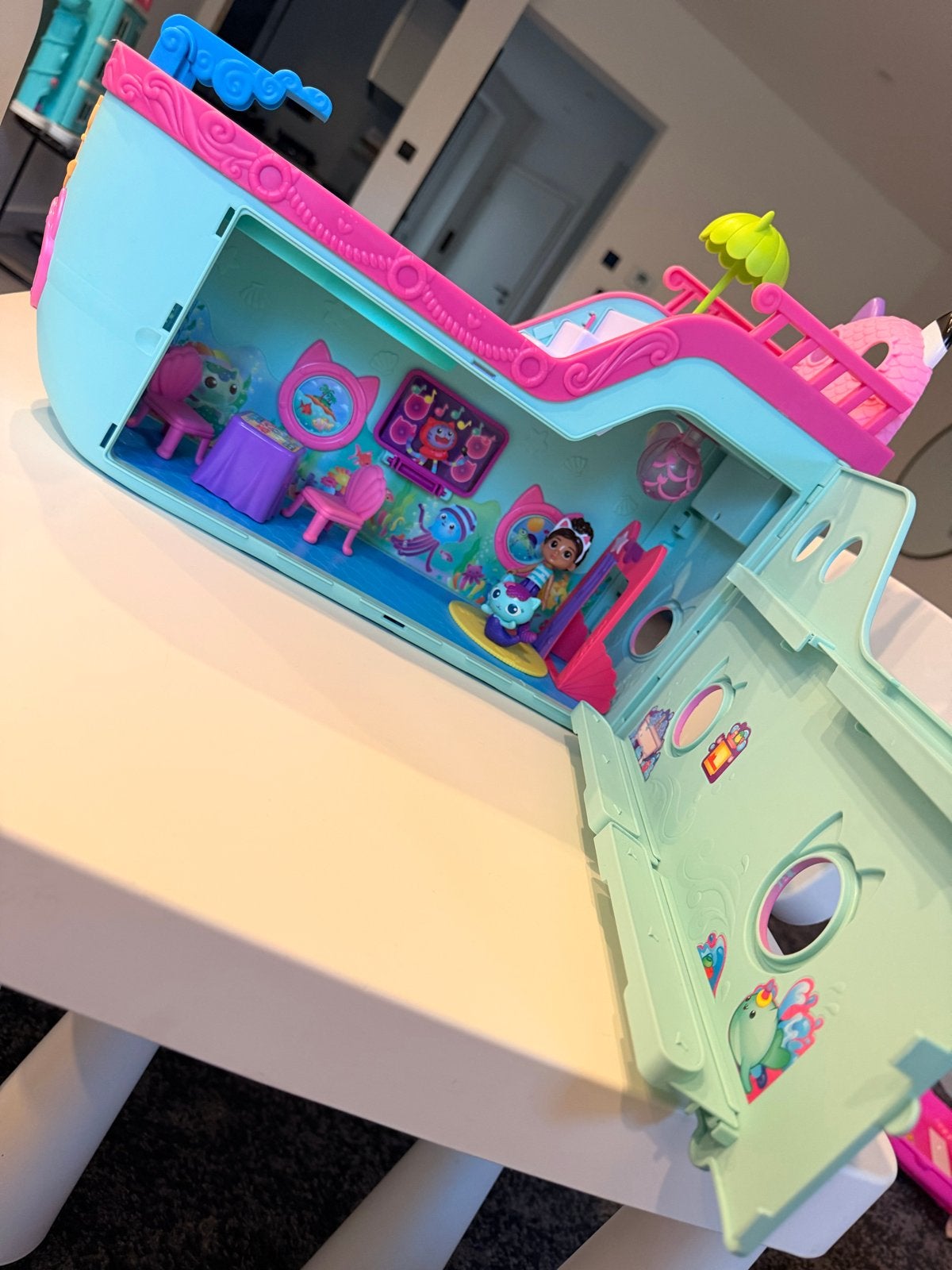 Gabby's Poppenhuis Zeilboot Speelset, Ophalen of Verzenden, Gebruikt, Meisje