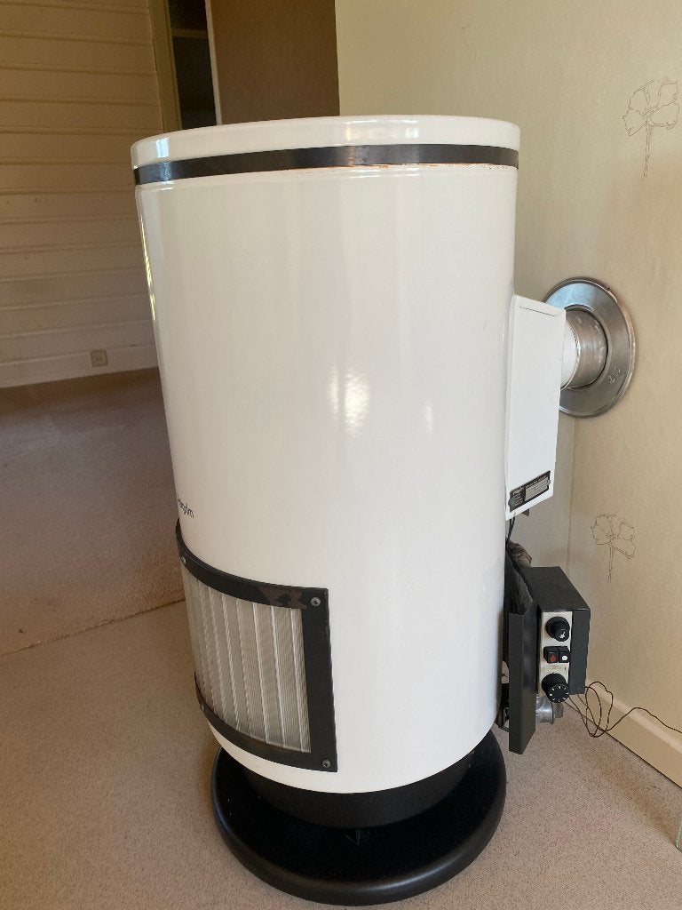 Pelgrim 70T gashaard Bambino met thermostaat, Huis en Inrichting, Ophalen, Gebruikt, Gas, Vrijstaand