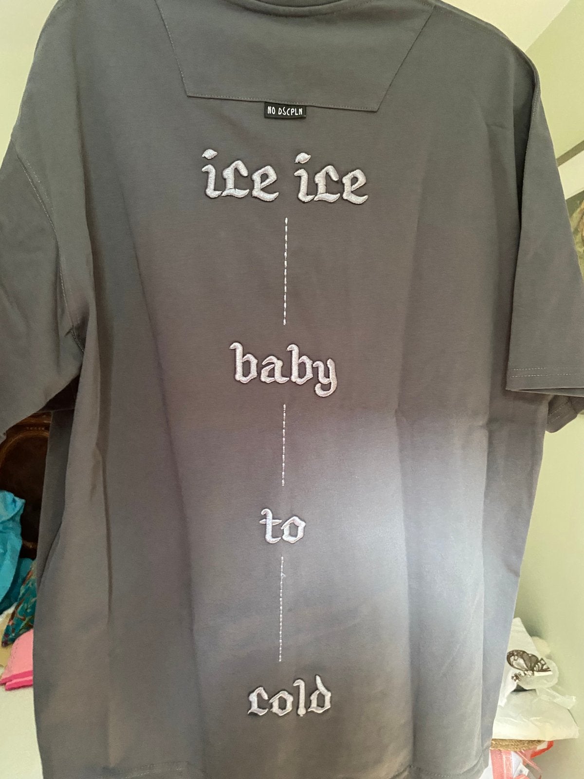 Foto 13 van T-shirt heren met patroon, oversize (1 stuk)