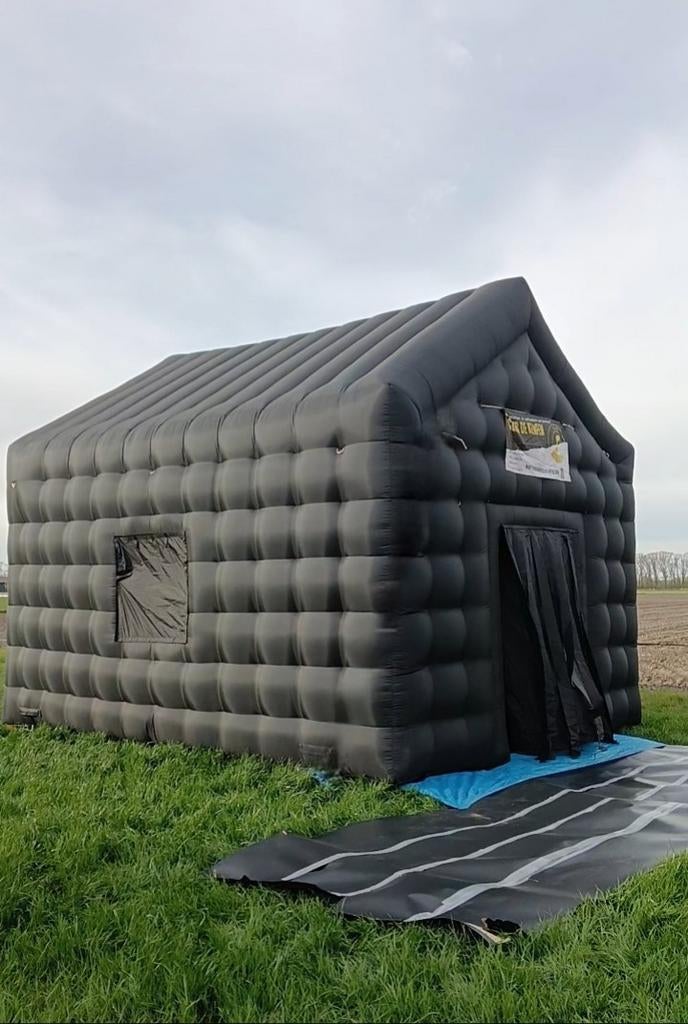 🎉 Opblaasbare Partytent Huren/4x4-5x5-5x6-6x6-8x6 maten, Ophalen of Verzenden, 5 tot 8 meter