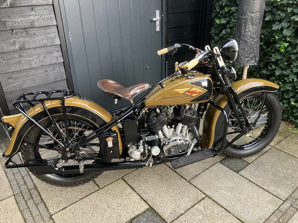 Harley Davidson Vl knucklehead panhead shovelhead WLA WLC  , 2 cilinders, Motorrijbewijs A, Particulier, 1217 cc