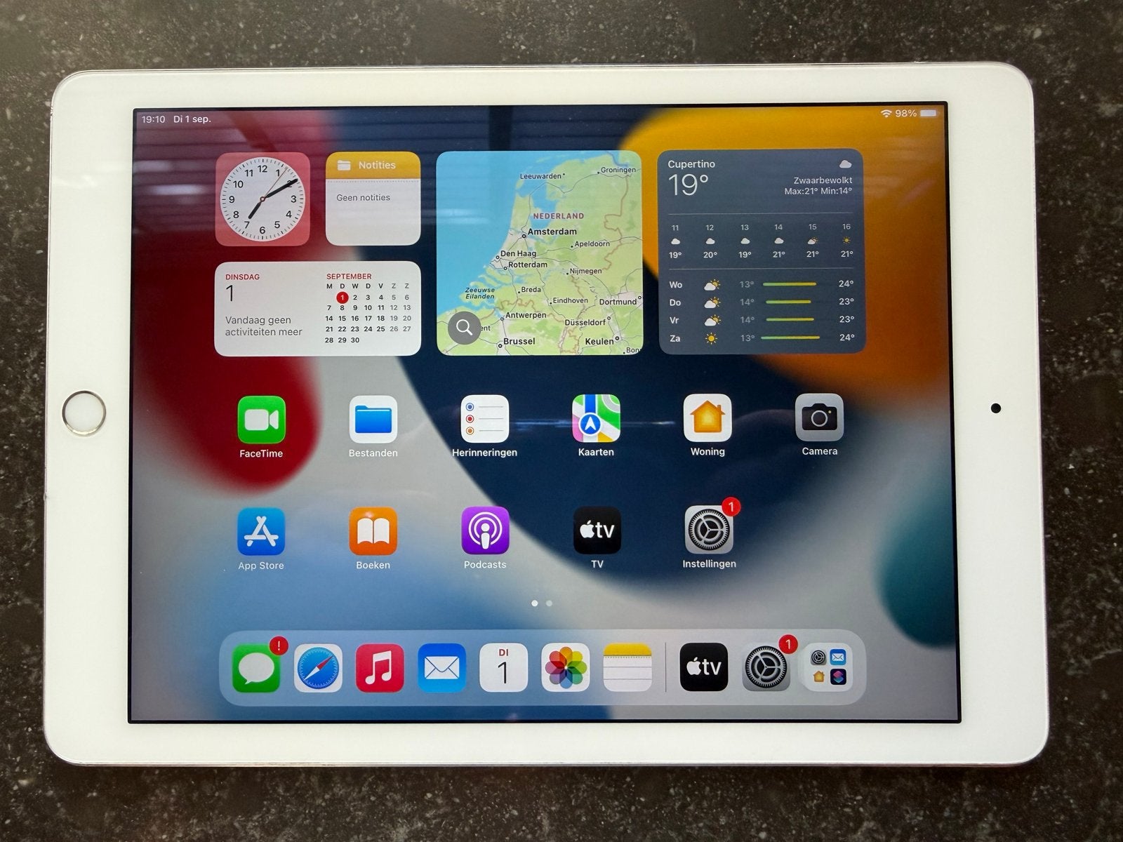 iPad Air 2 (A1566) | WiFi | 64GB | Zilver, Computers en Software, Apple iPads, Apple iPad Air, Zo goed als nieuw, 64 GB, Wi-Fi