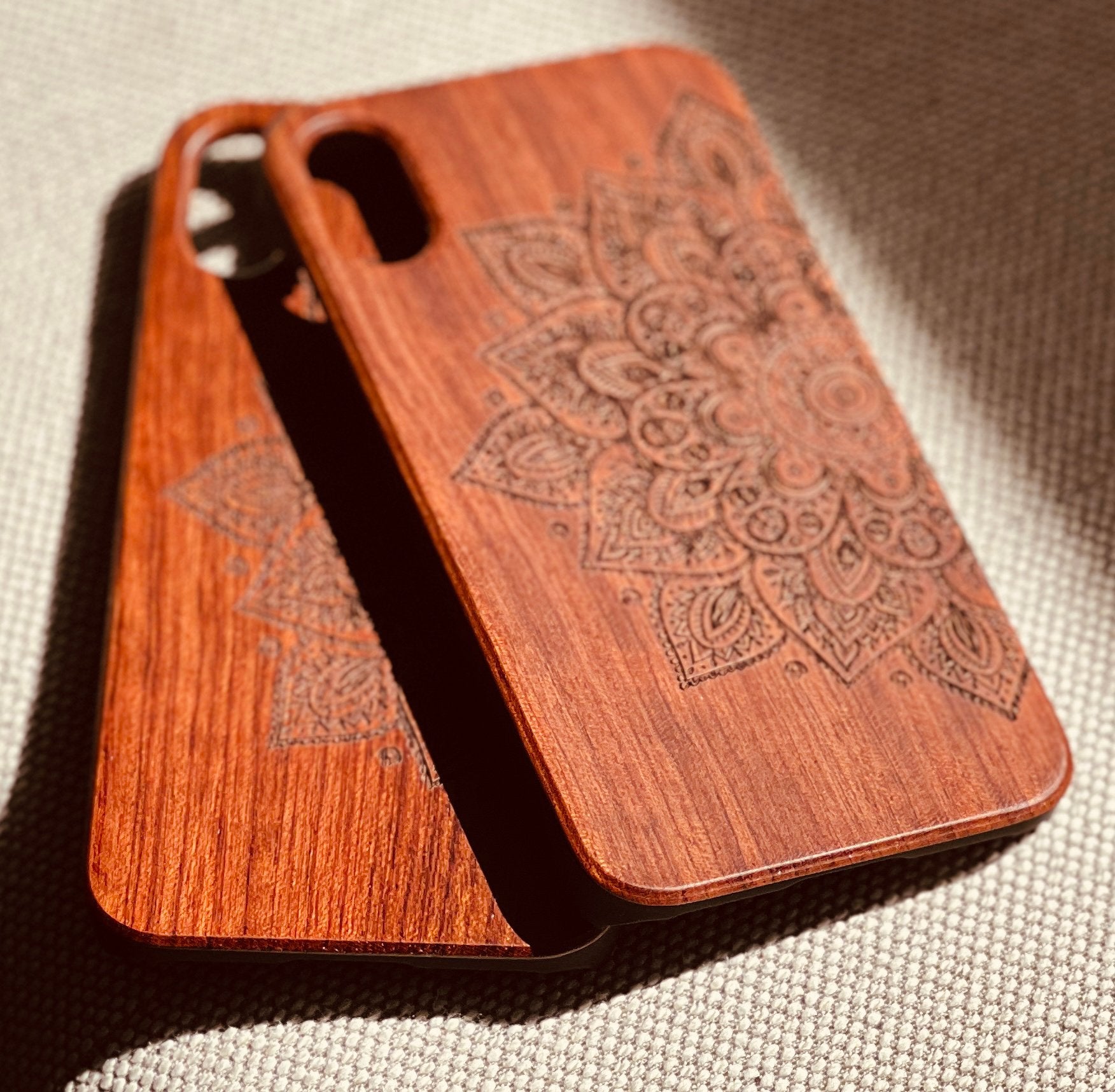 Iphone X (10) Real Rosewood Phone Case, Telecommunicatie, Mobiele telefoons | Hoesjes en Frontjes | Apple iPhone, Ophalen of Verzenden