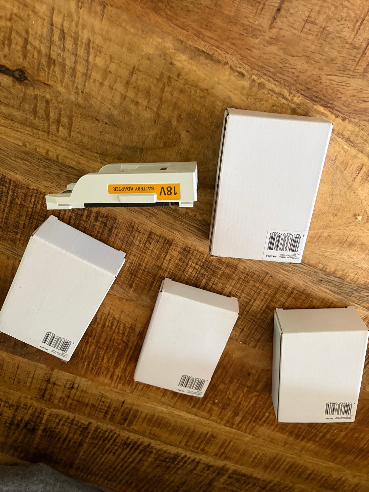 Verloopadapters Laserline naar diverse 18V accu's, Ophalen of Verzenden, Nieuw, Overige typen, Metallo