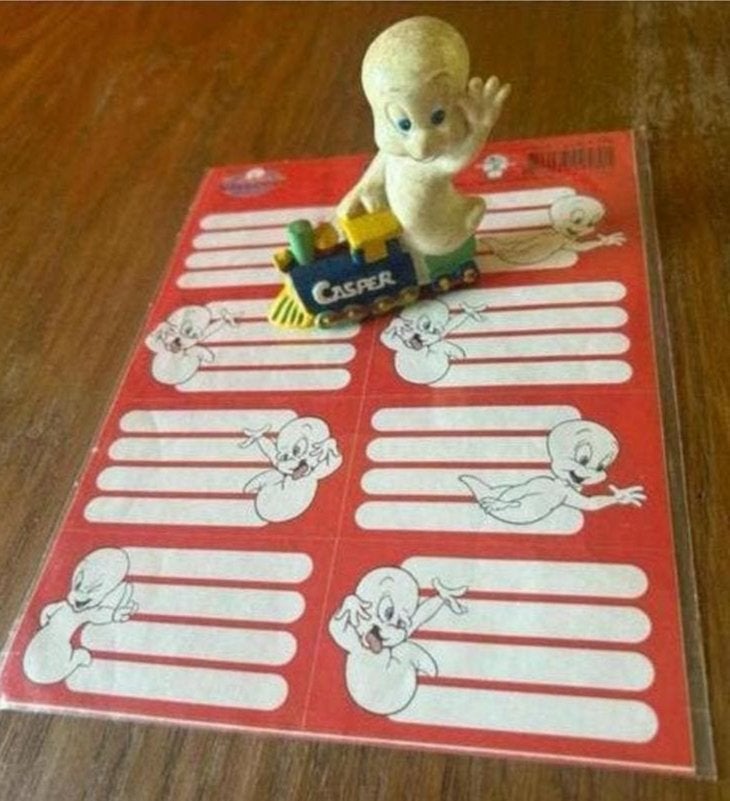 Casper the friendly ghost pakket 1995, Ophalen of Verzenden, Gebruikt, Film, Actiefiguur of Pop