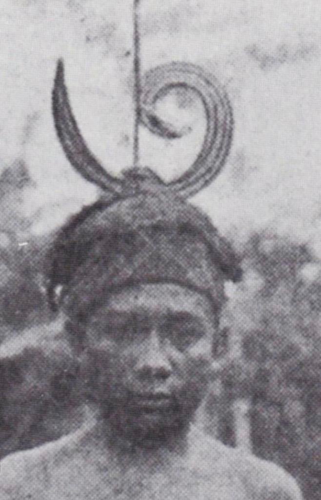Oude “Sanggori” mannelijk hoofsieraard, Toraja Indonesie, Ophalen of Verzenden